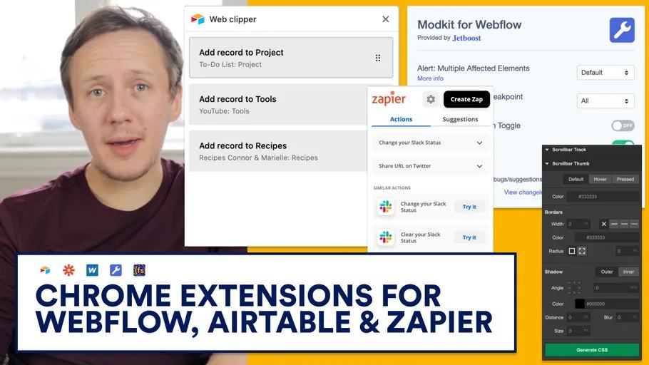 7 No-Code Chrome Extensions: A Historical Tour