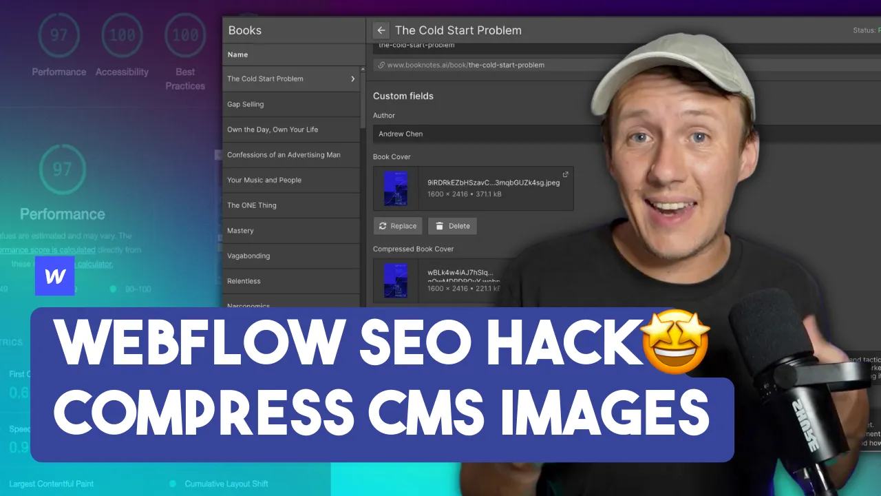 Convert Webflow CMS Images to WebP with Kraken and Make