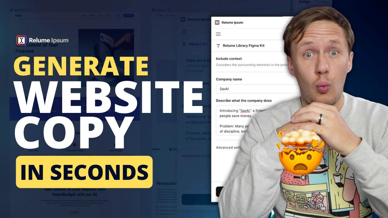 Relume Ipsum: Review AI Landing-Page Copy Before Publishing