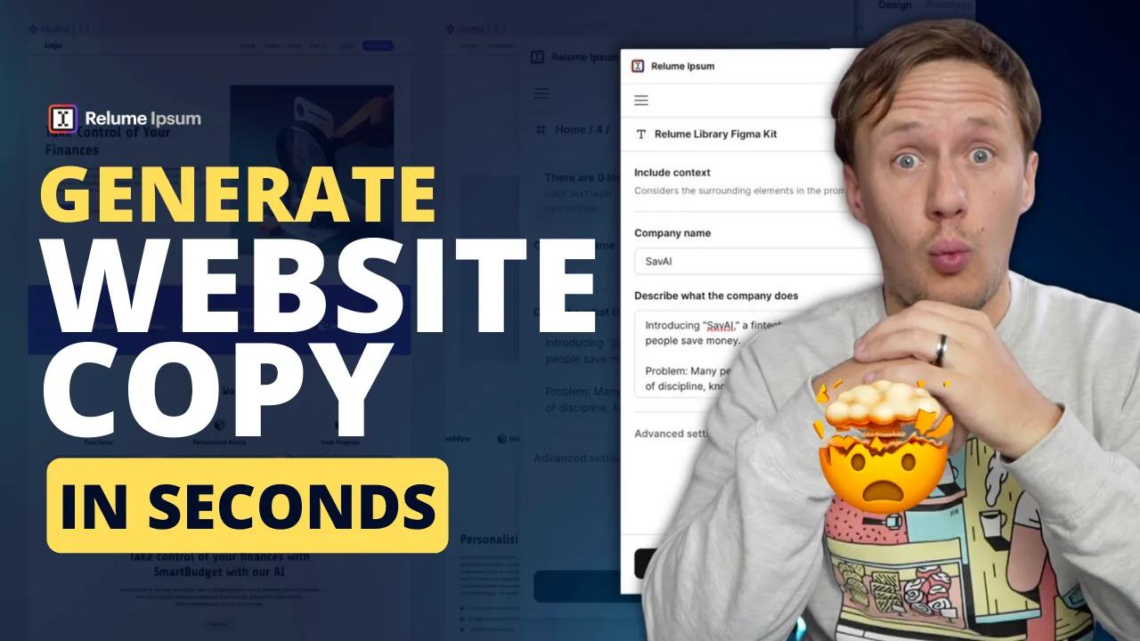 Relume Ipsum: Review AI Landing-Page Copy Before Publishing