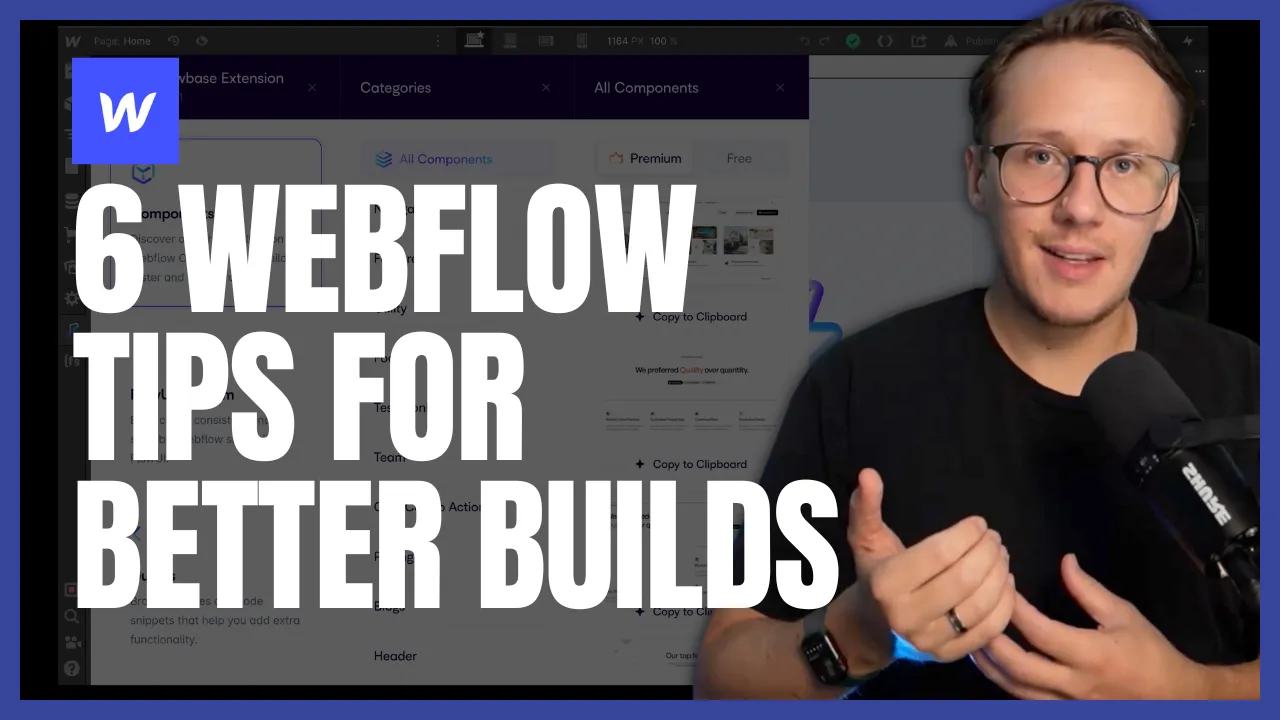 6 Ways To Become A Better Webflow Developer