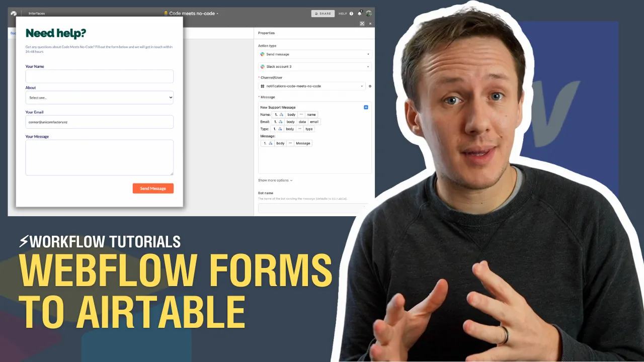 How To Send Webflow Form Submissions Directly To Airtable