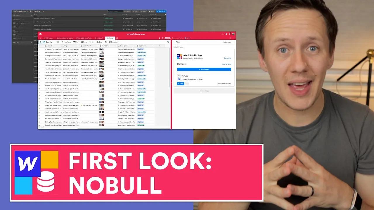 Nobull: A Historical Airtable and Webflow Sync Tour